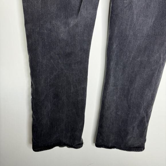 Betabrand Black Pull on Straight Boot Cut Jeans 2XL - Picture 7 of 8